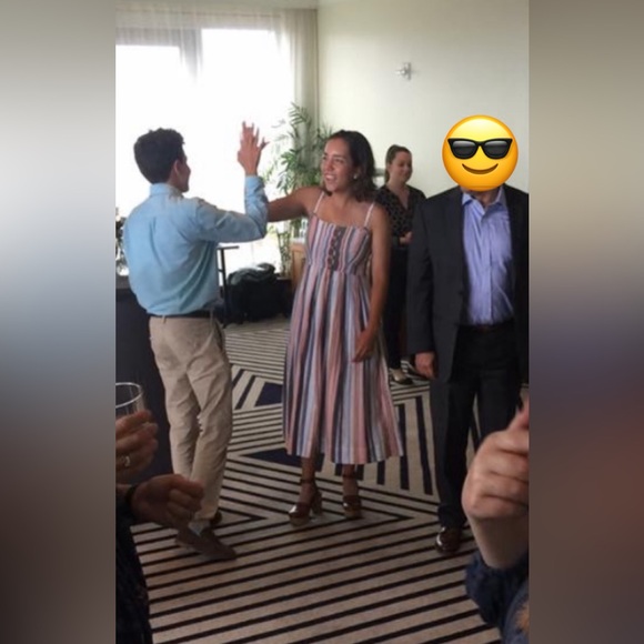 free people striped maxi dress - Picture 2 of 7